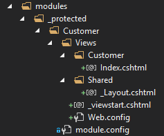 Enable Razor views in Episerver modules with Geta.EPi.ShellRazorSupport package
