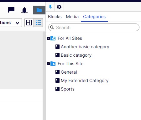 Geta Categories for Optimizely 12