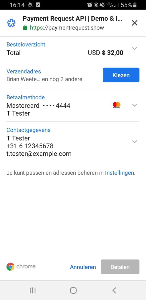 Standardize payments on the web with the Payment Request API