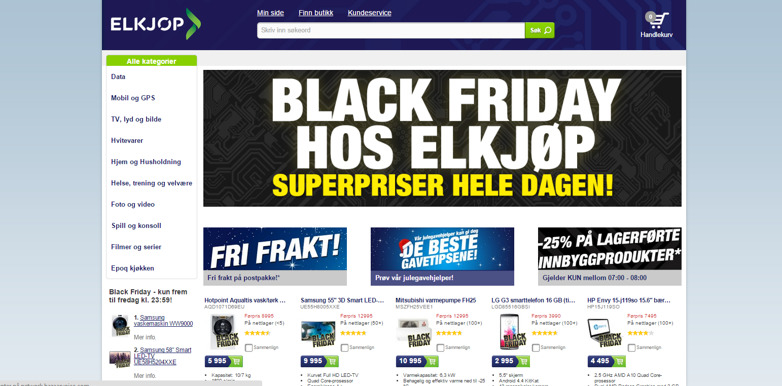 Black Friday: Gjør et netthandelskupp på fredag