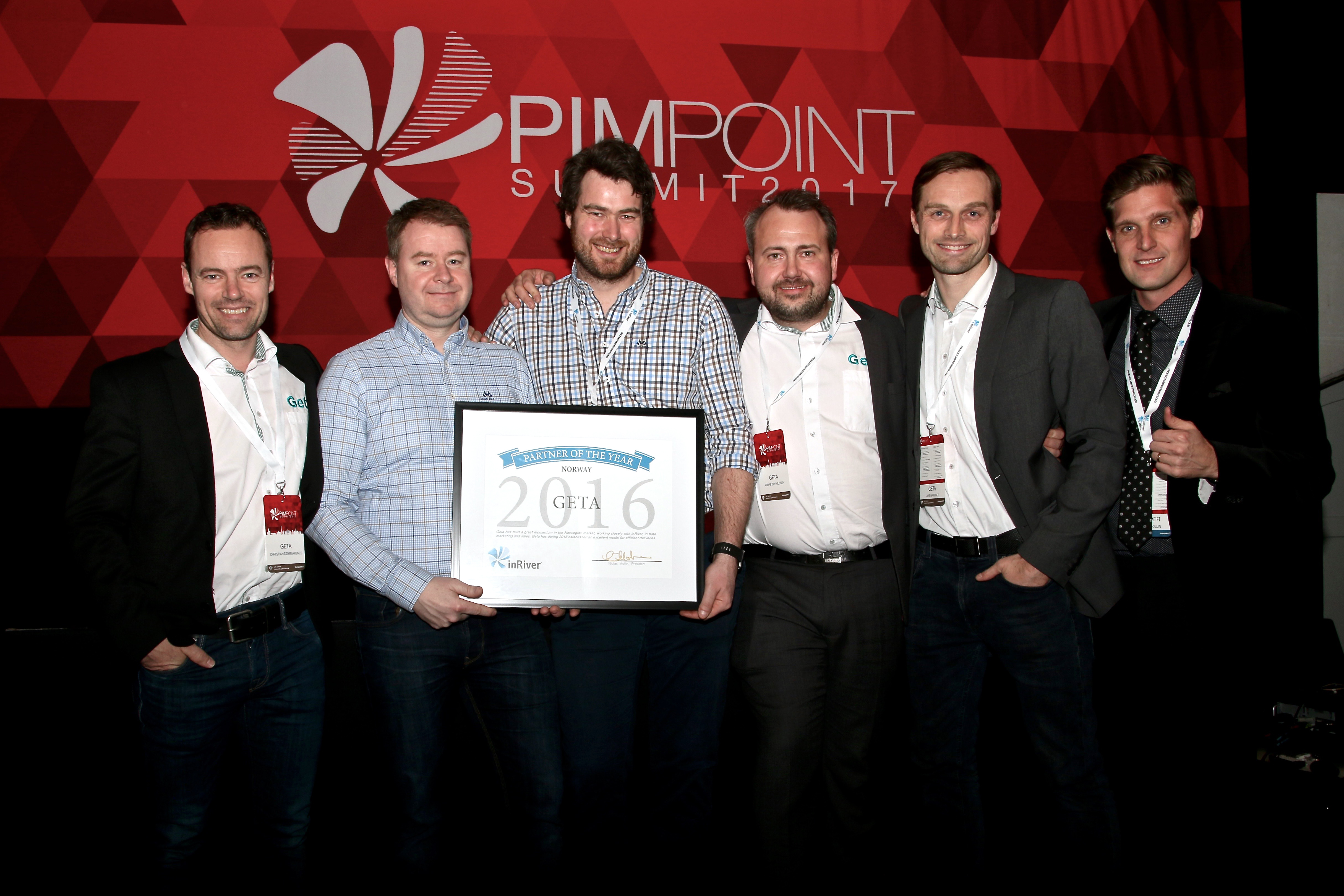 Geta has once again won the title "inRiver Partner of the Year 2016"